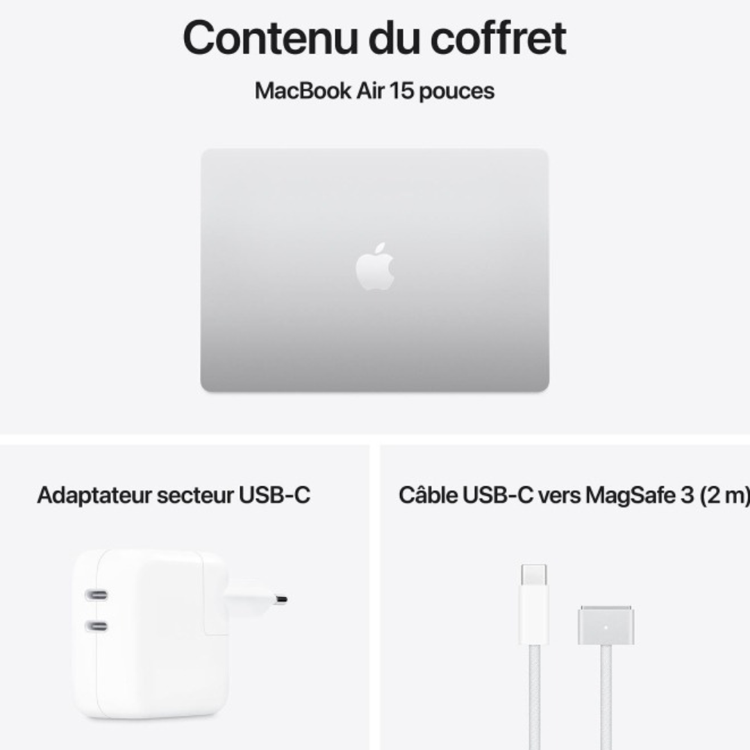 MacBook Air 15 M4 – 16Go/256Go QWERTY