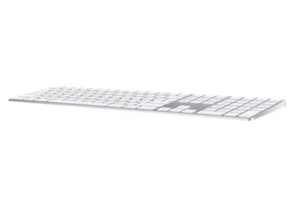 Magic Keyboard avec pavé numérique Blanc Sans Fil