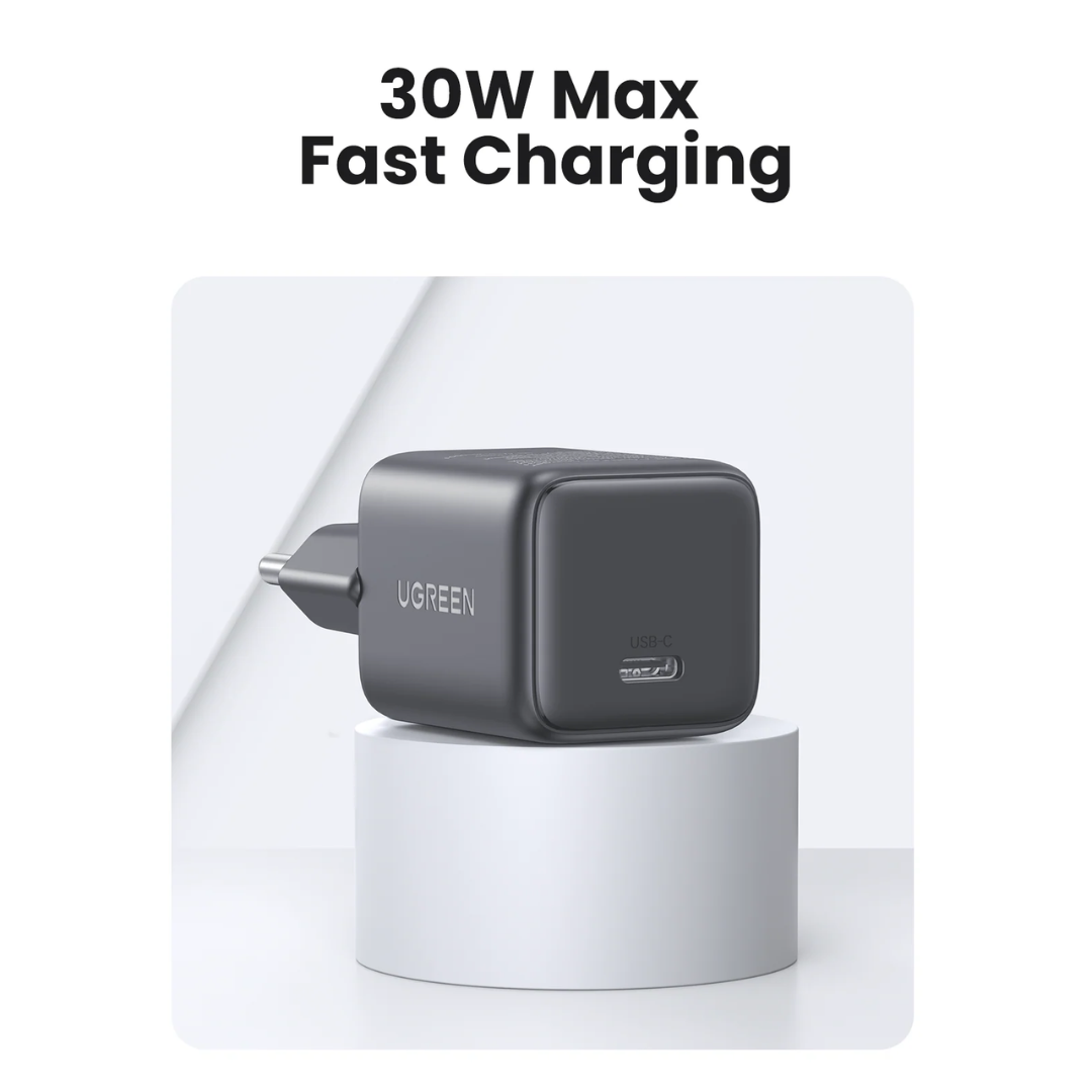 Pack Chargeur GaN 30W + Câble Tressé 60W