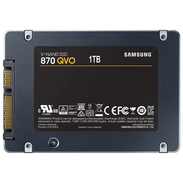 Samsung disque dur SSD 870 QVO 2To 2,5″