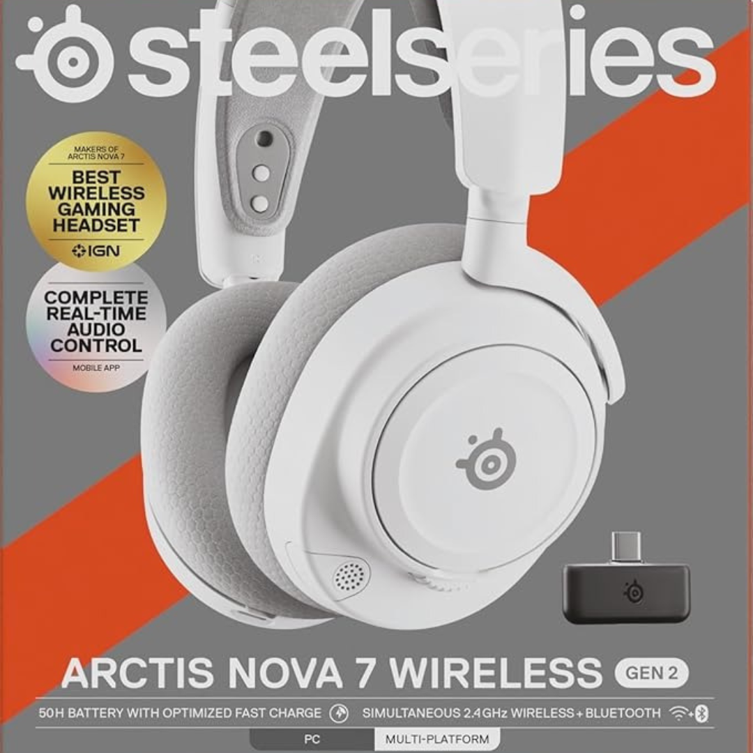 SteelSeries Arctis Nova 7 Gen2 Casque Gaming Sans Fil
