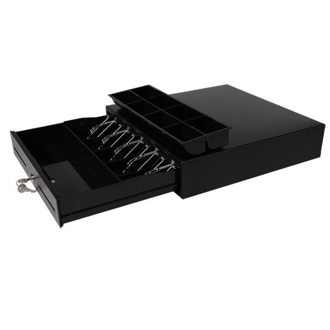 Tiroir caisse métal ECD-405J robuste noir