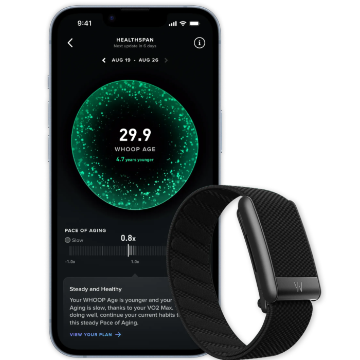 WHOOP Bracelet 5.0 Tracker Performance + Abonnement Peak