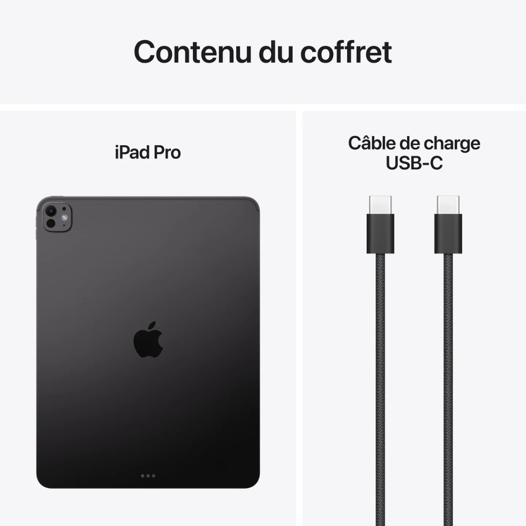 Apple iPad Pro 13″ M5 – 256Go Wi-Fi Space Black