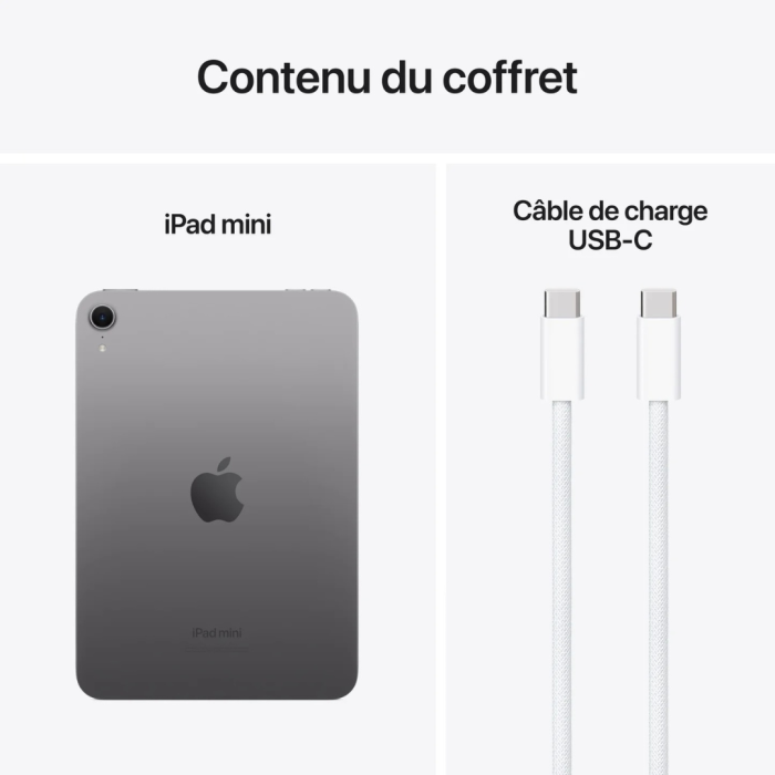 iPad mini 7 (A17 Pro) 128 Go – 8,3” Liquid Retina – Occasion