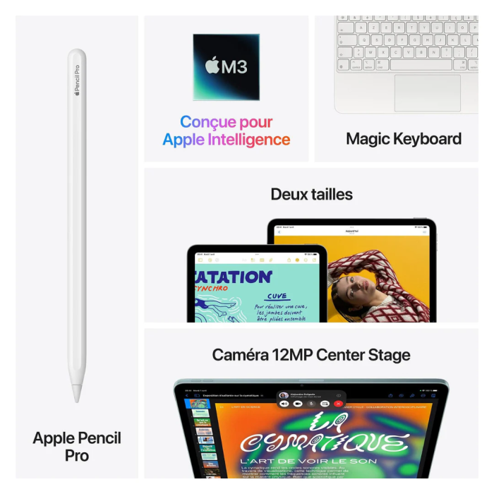 Apple iPad Air 11″ M3 128Go Wi-Fi