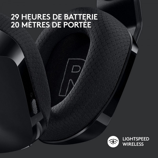 Casque Logitech G733 Lightspeed Black