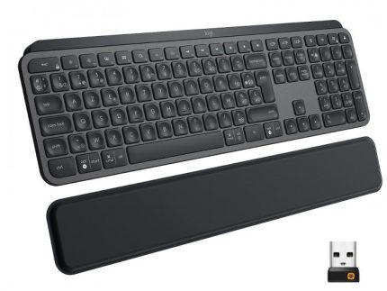 Logitech Clavier rétroéclairé sans fil Bluetooth avancé MX Keys Plus Azerty