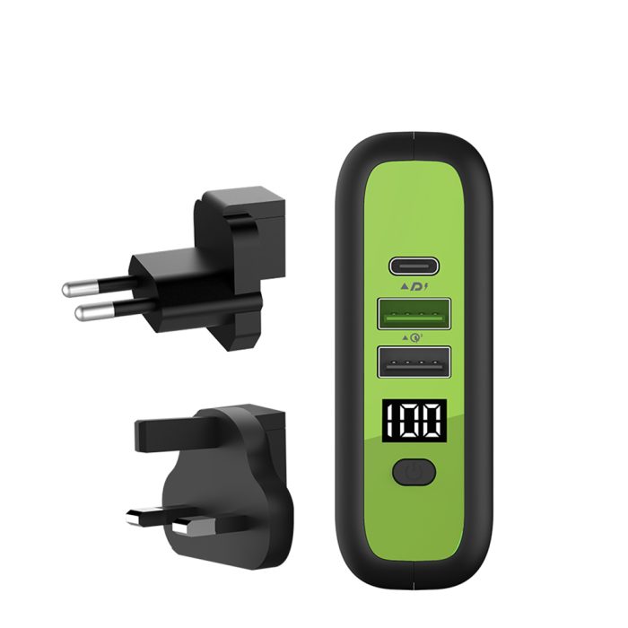 Goui Mbala powerbank, wireless 10w, wall charger