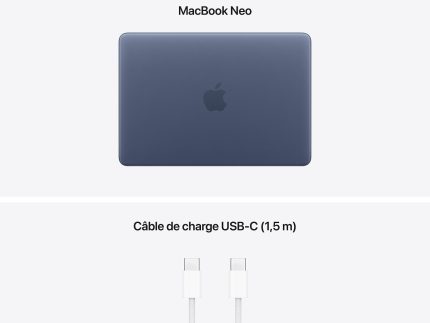 MacBook Neo A18 Pro 8Go 512Go SSD Bleu – AZERTY – Occasion