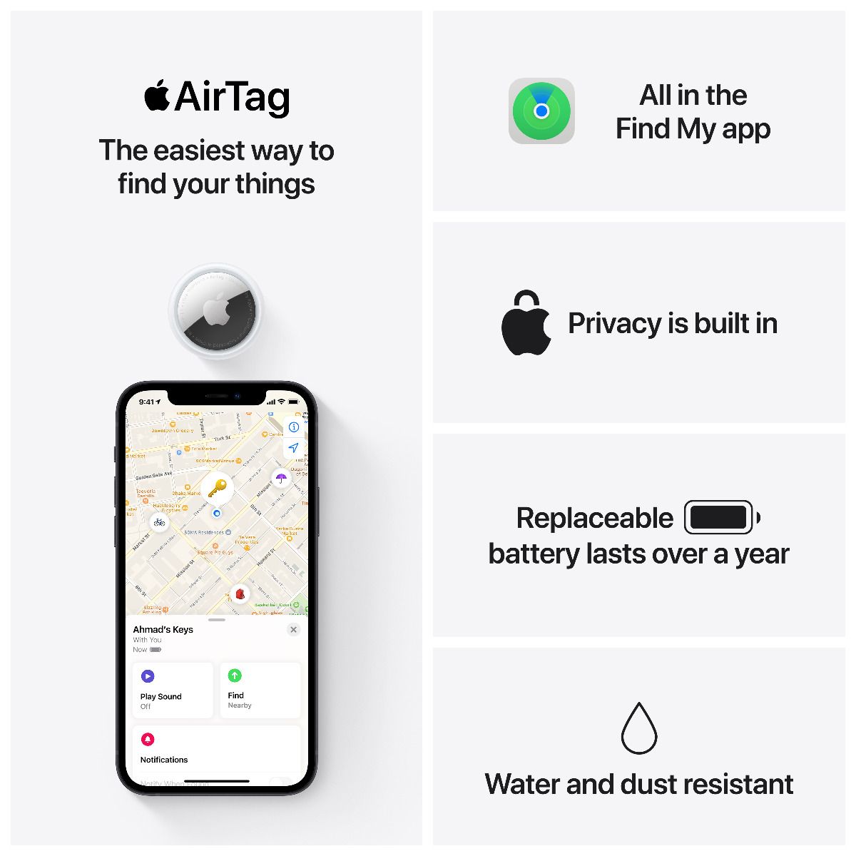 Apple AirTag 2nd génération