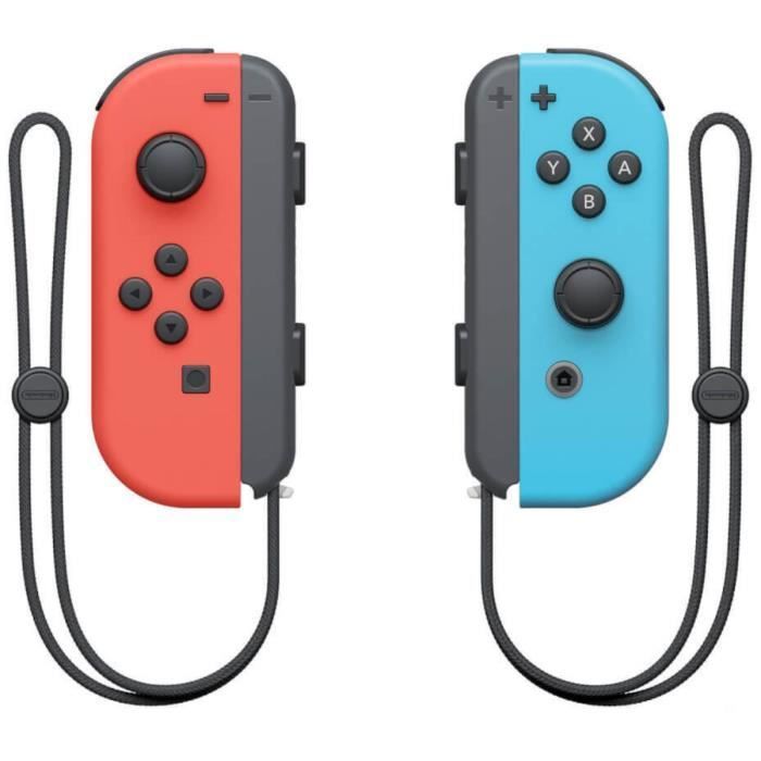 Nintendo Switch OLED bleu et rouge